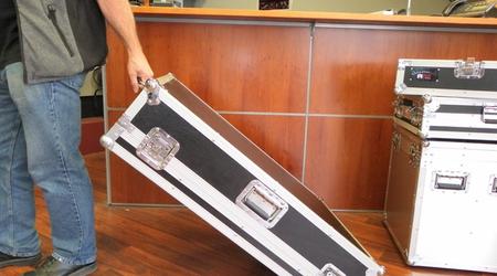 Custom Mixer Road Case On Wheels