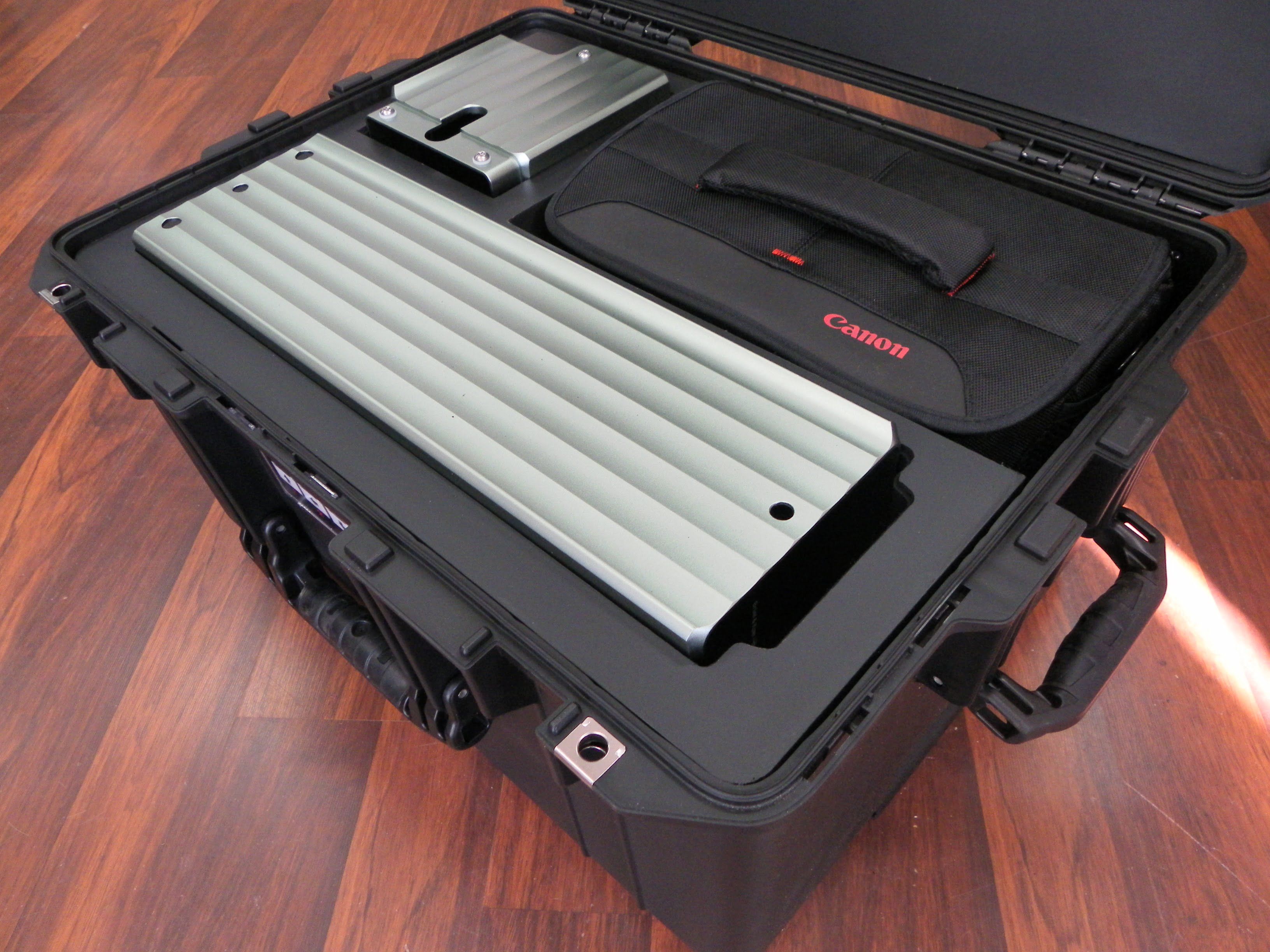 Pelican 1607 Custom Foam Insert With Custom Lid Insert (view 2 of 3)