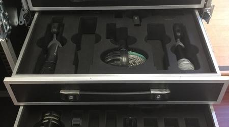 Custom Foam Drawer Inserts For Microphones