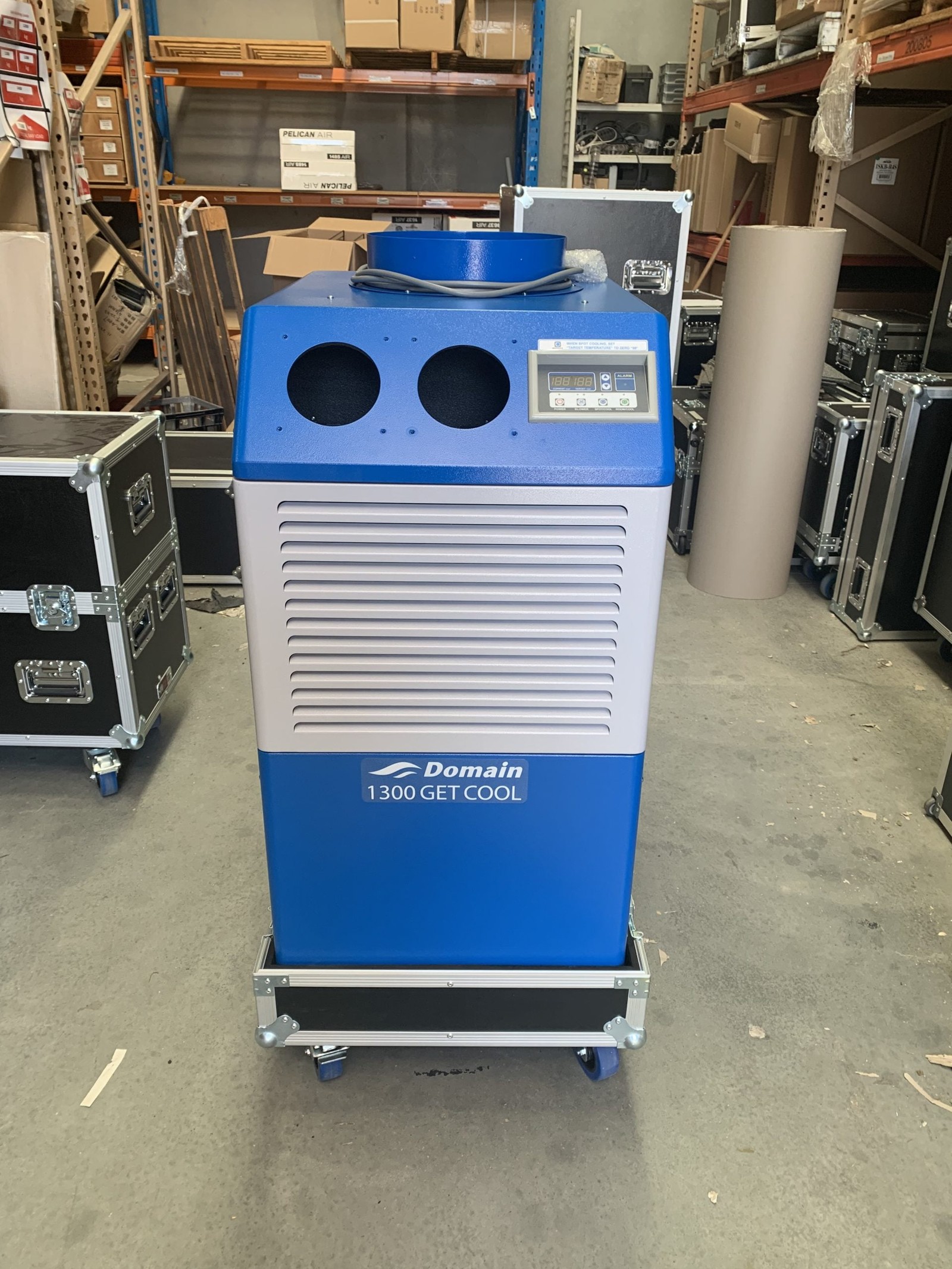 Air Conditioner Road Case With Base Castors
