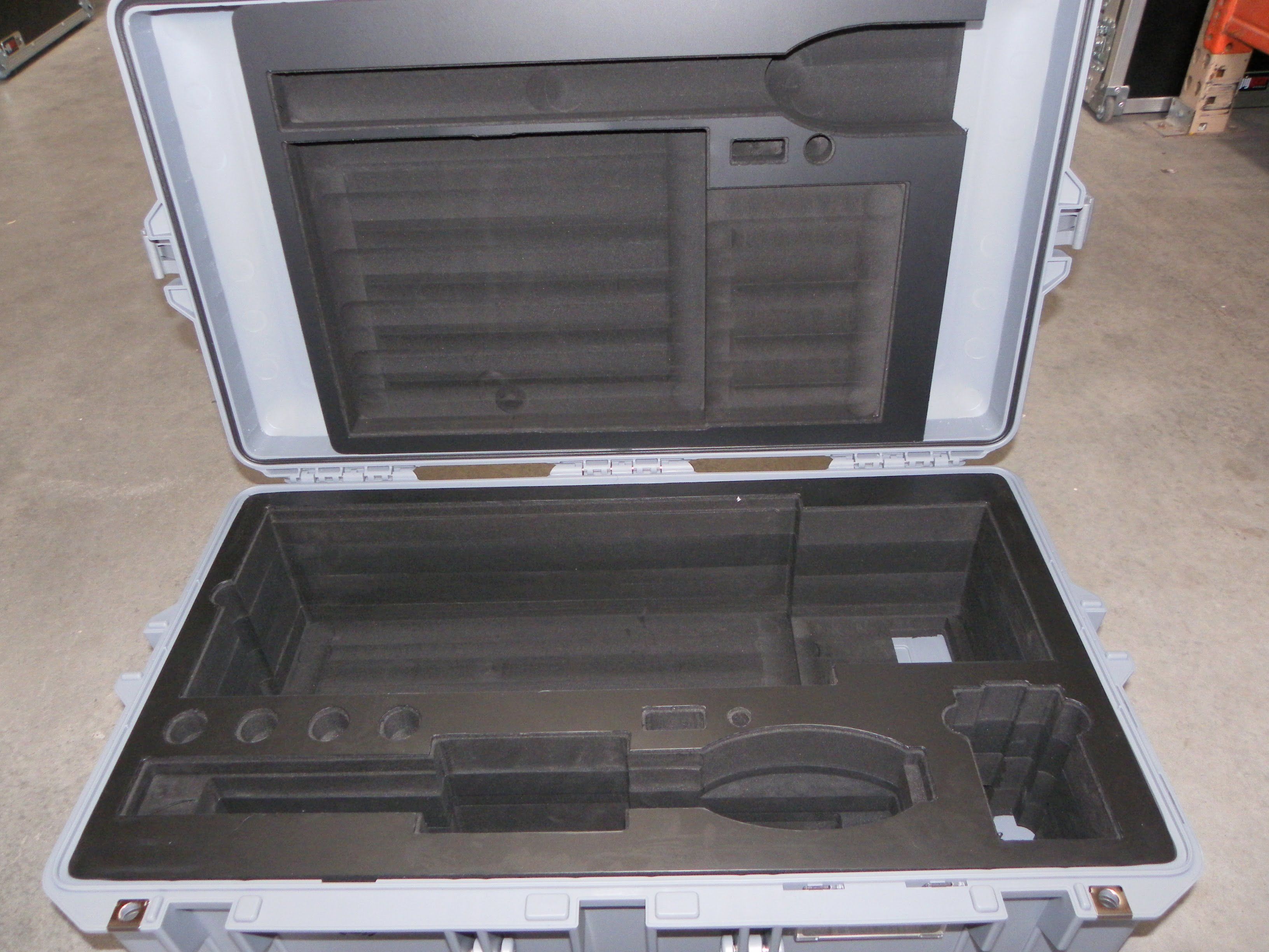 Custom Foam Insert in Base And Lid For Silver Pelican 1605 (view 5 of 6)