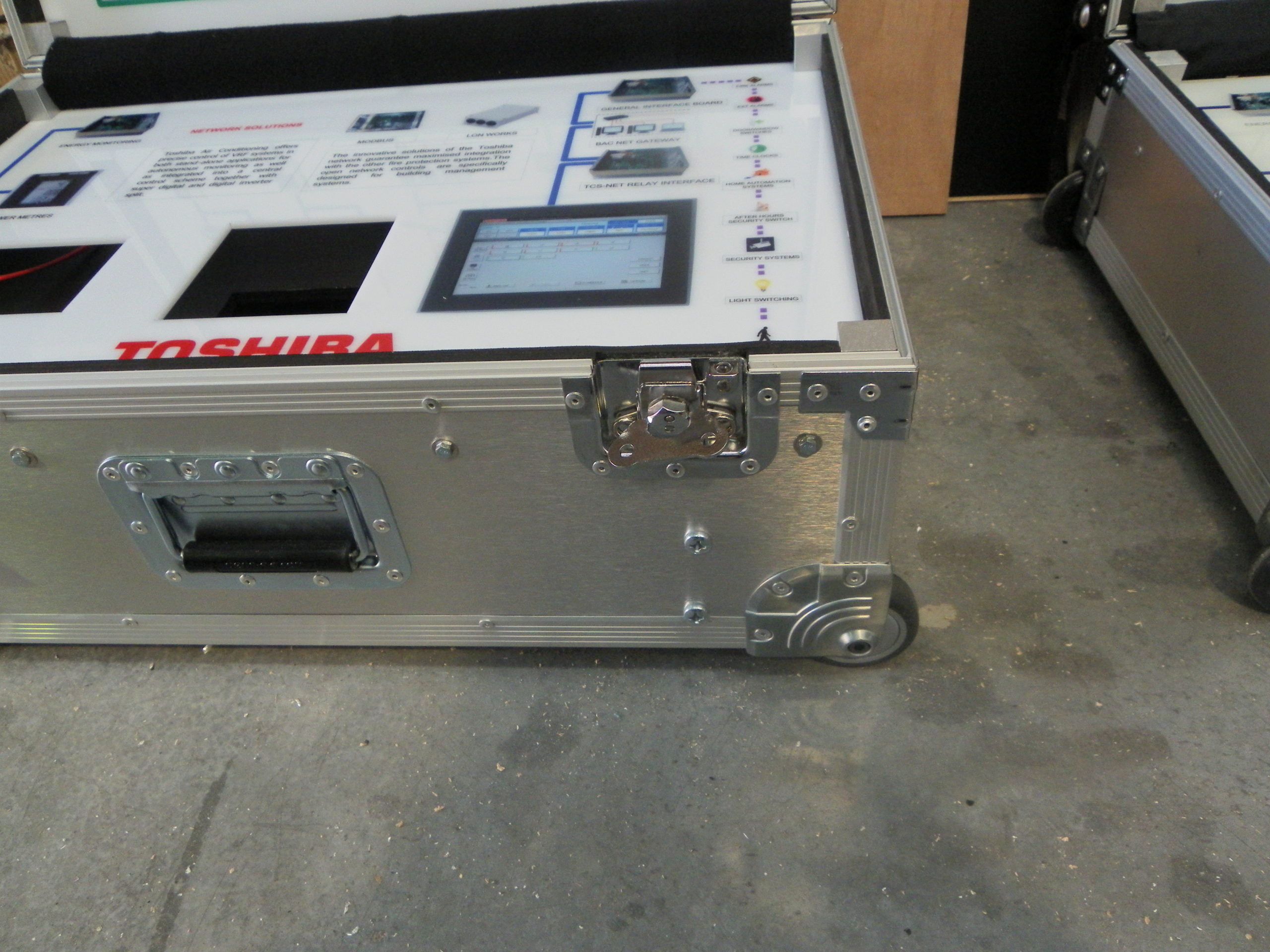 Custom Heavy Duty Aluminium Briefcase With Mounting Panels (view 4 of 7)