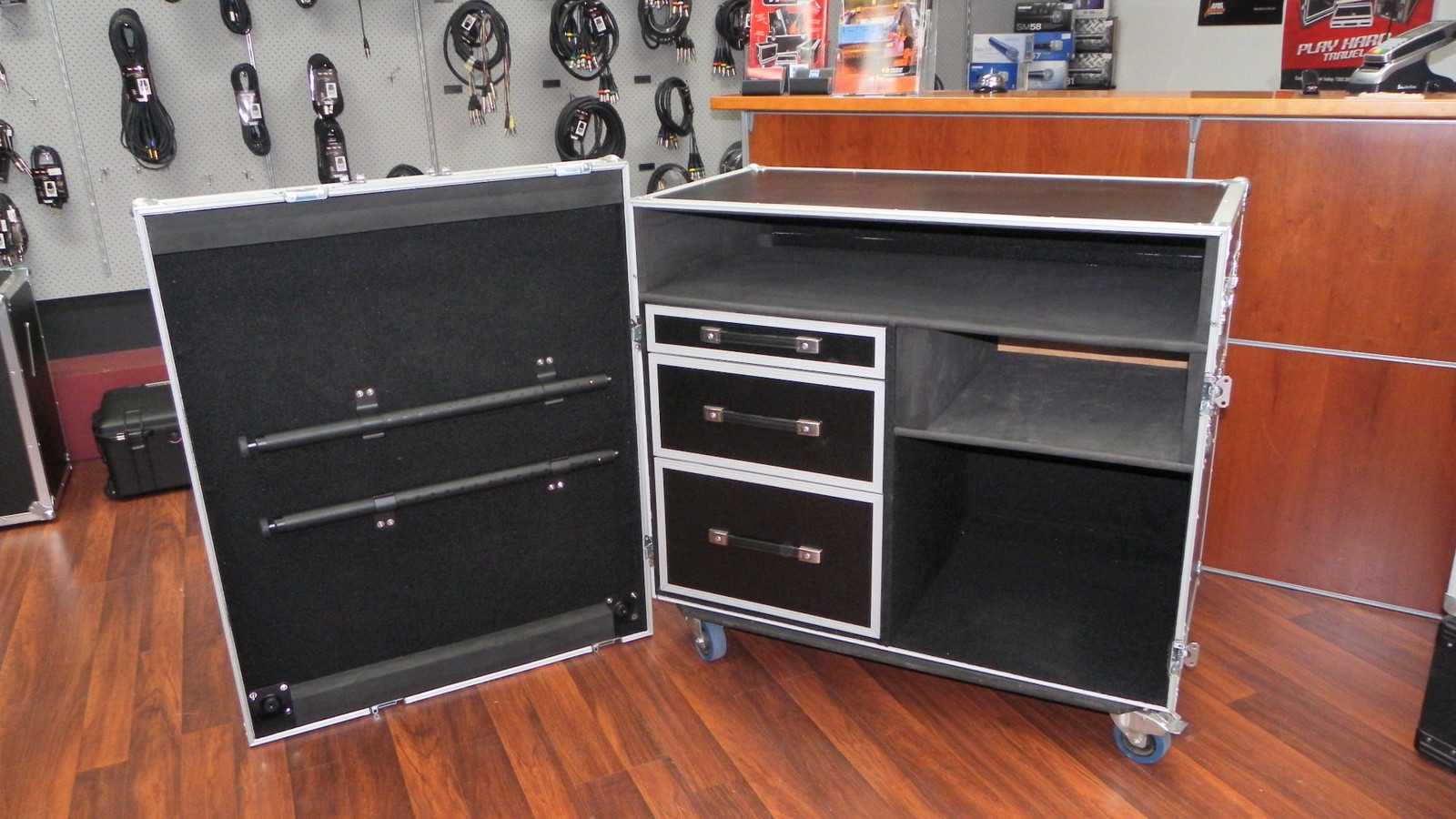 Custom Large Mixer Case and Drawer Case