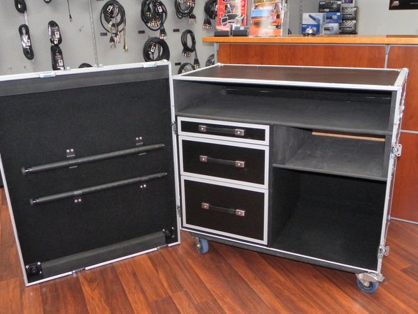 Custom Large Mixer Case and Drawer Case