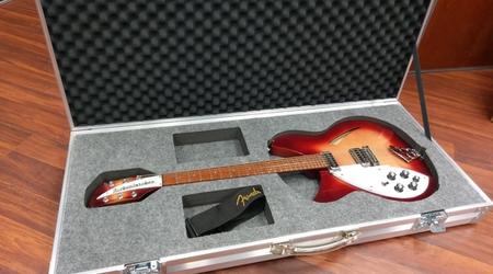 Custom Guitar Case And Insert For Rickenbacker 330 Leftie