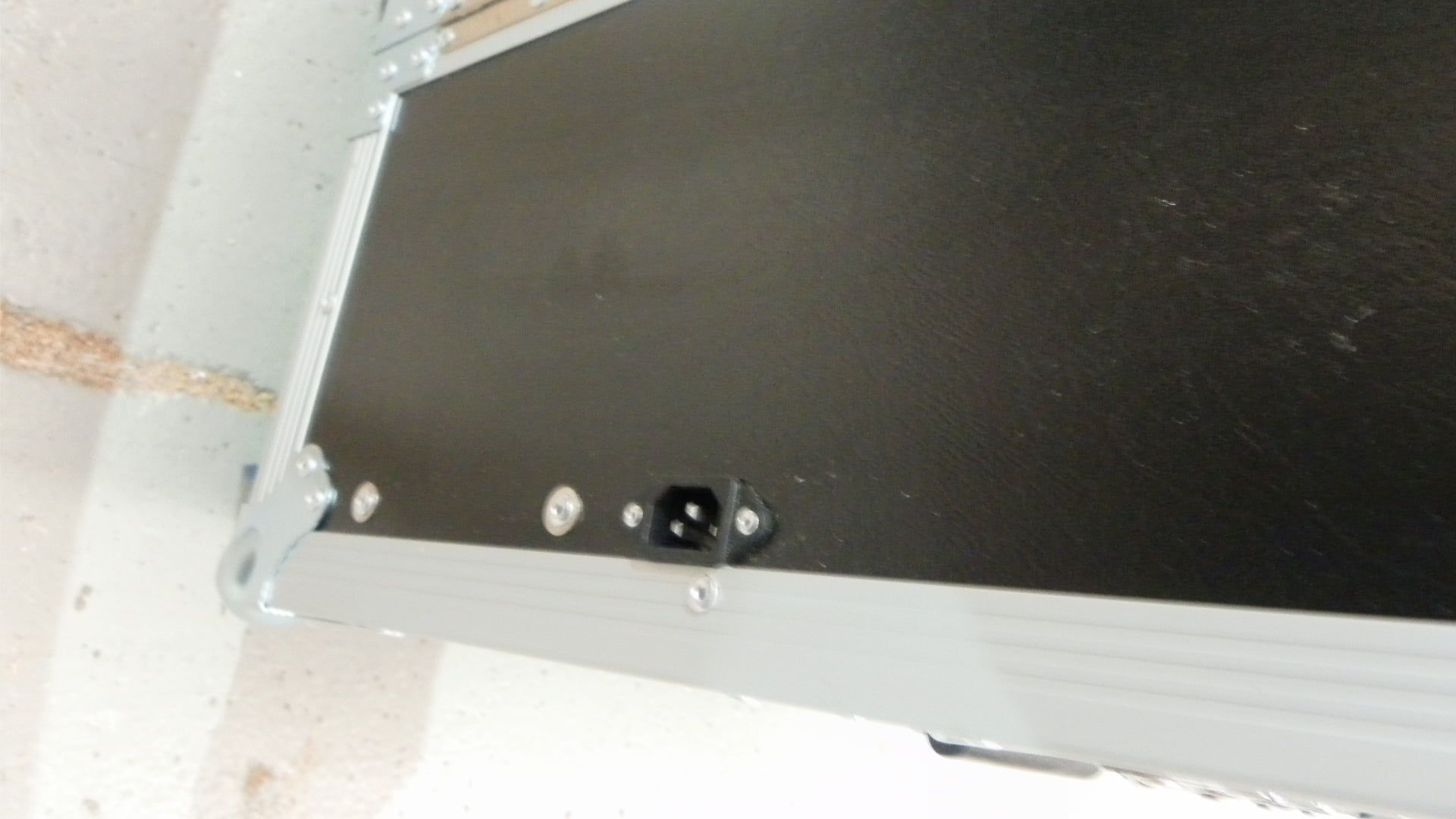 Custom Wardrobe Road Case With Split Lid & Base Castors (view 5 of 7)