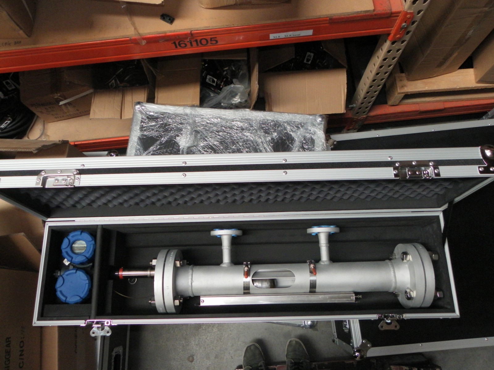 Custom Made Top Loading Packer Case For Valve and Accessories