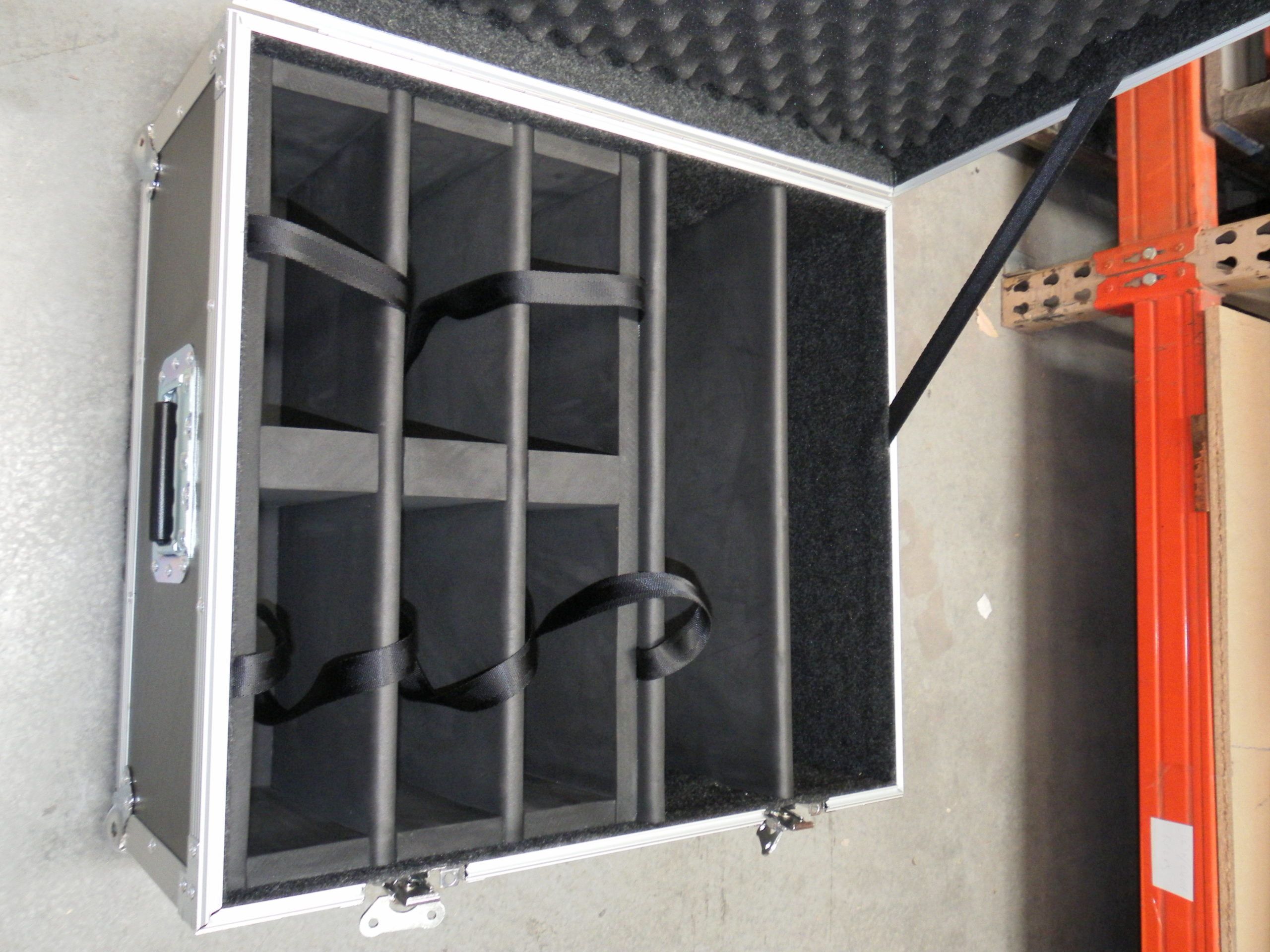 Custom Roller Packer Road Case With Multiple Compartments (view 3 of 8)