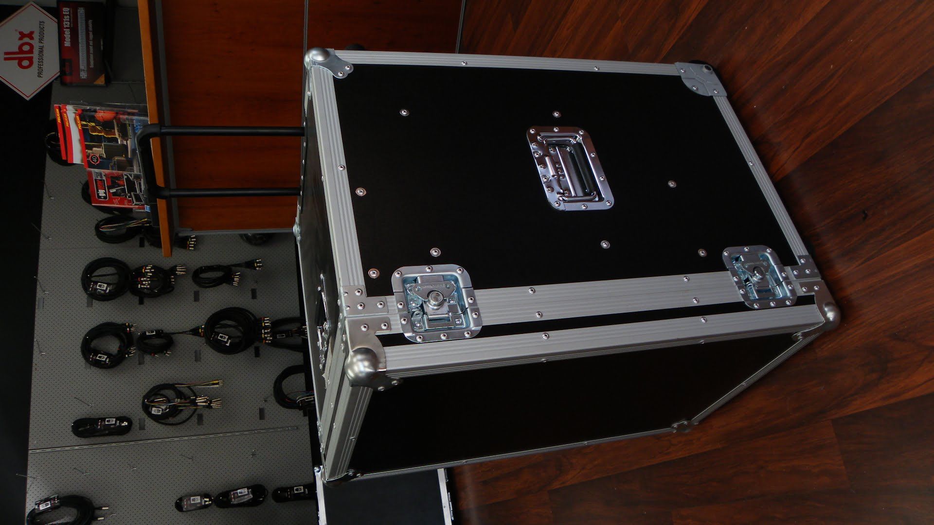 Two Drawer Custom Road Case With Hinged Lid (view 3 of 5)