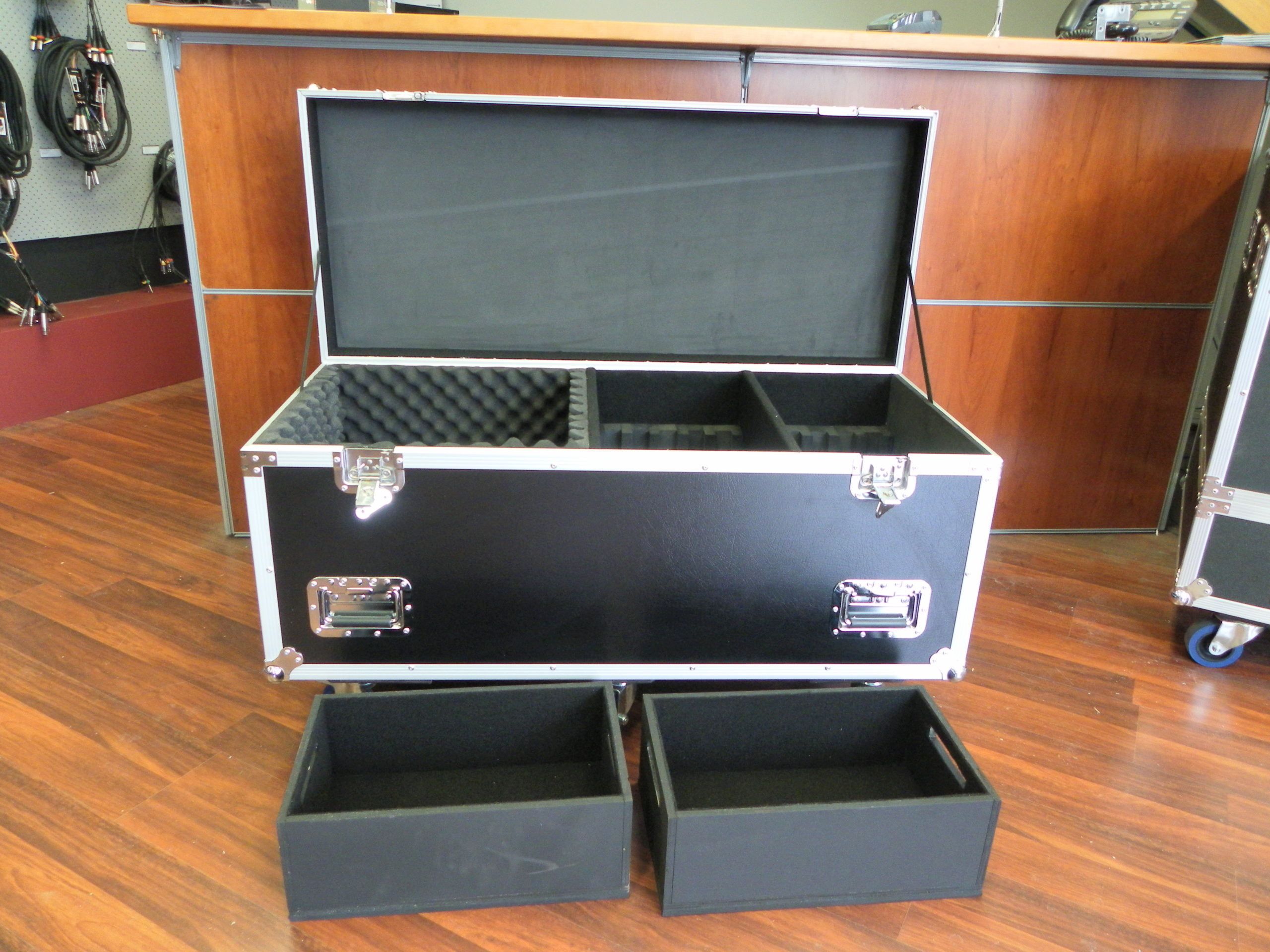 Custom Packer Case With Laptop Dividers, Storage Compartment and Drop Tray (view 3 of 7)