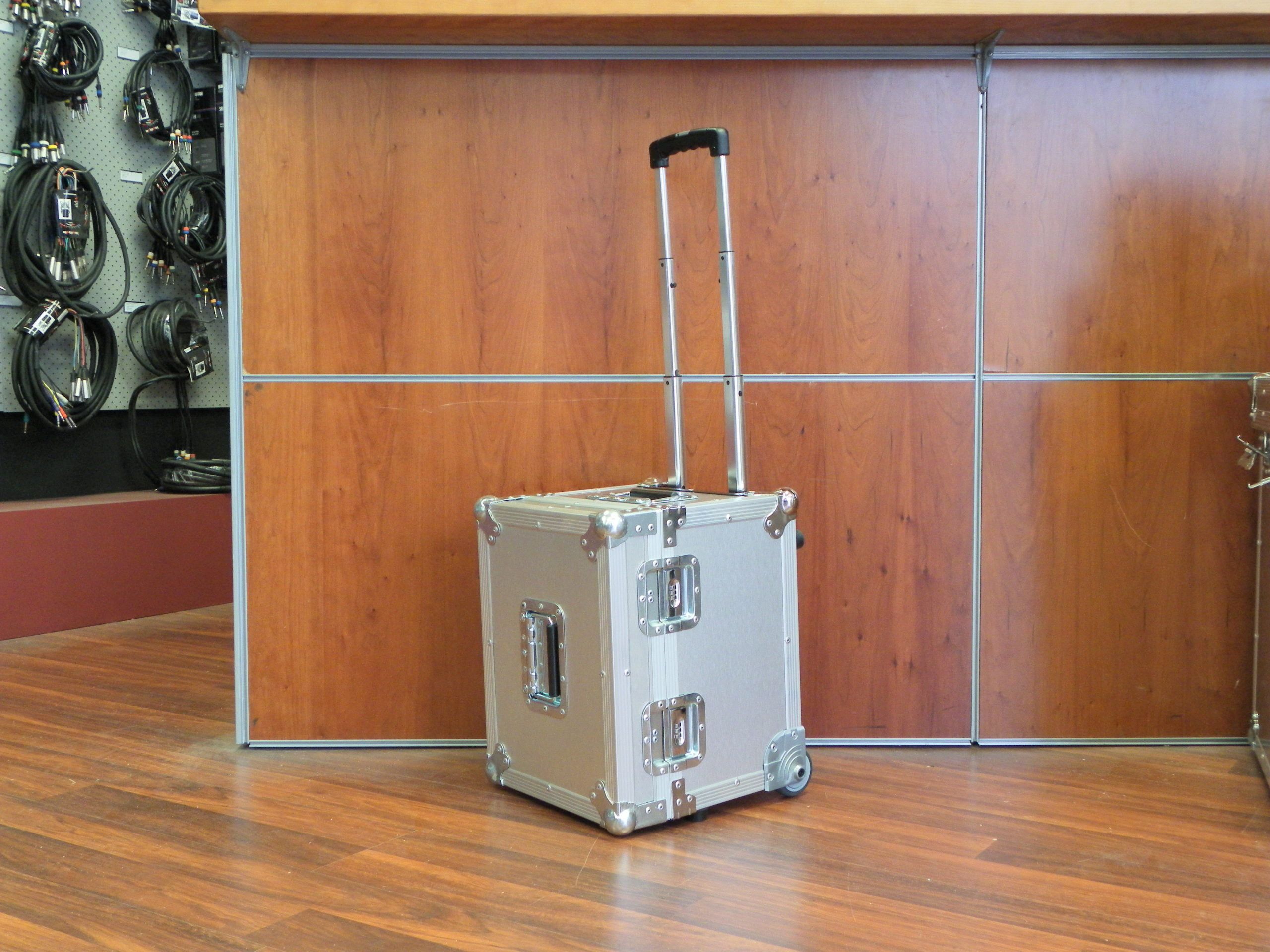 Custom Made Small Aluminium Packer Case on Wheels (view 2 of 3)