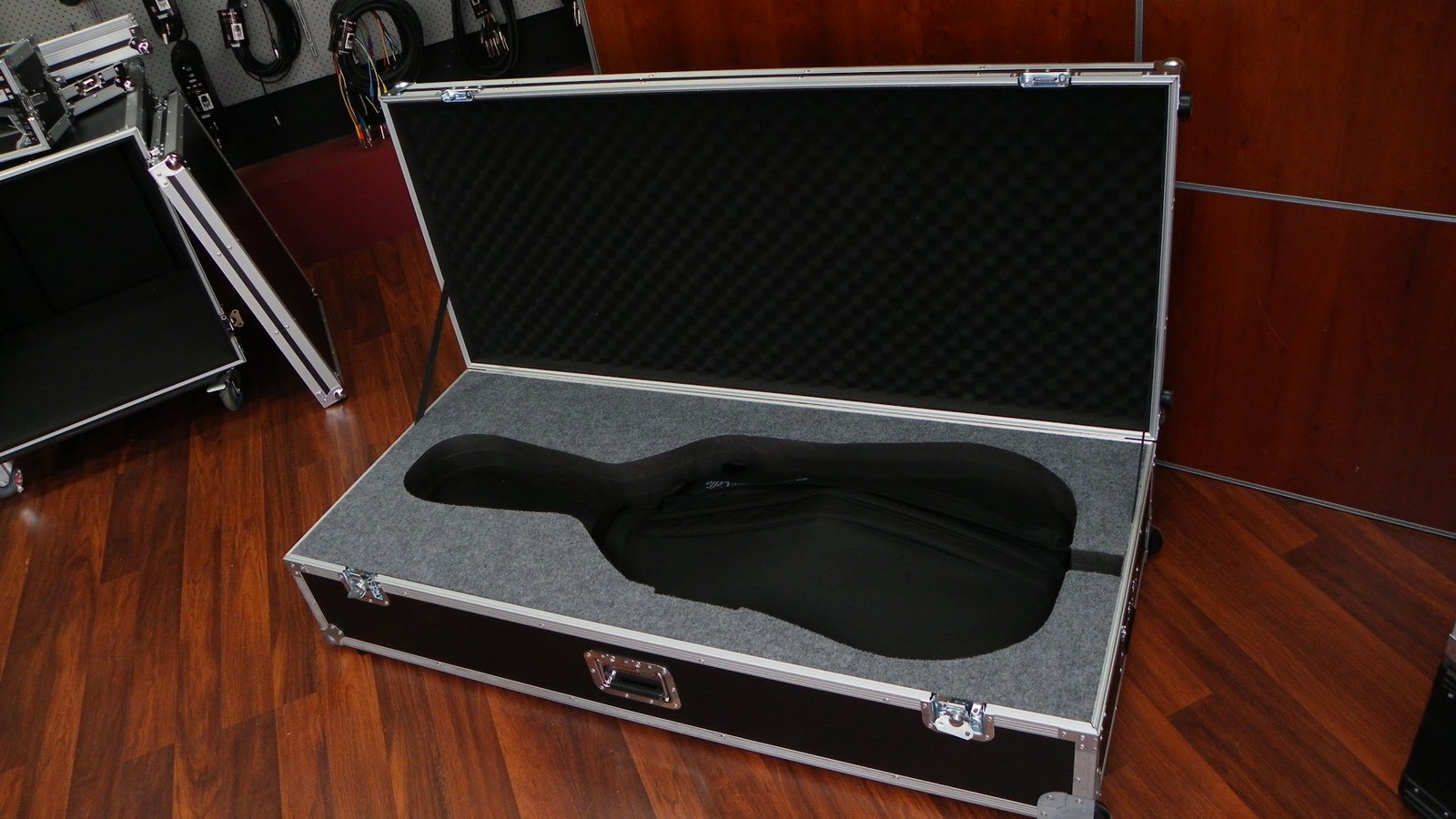 Custom Cello Road Case and Custom Foam Insert