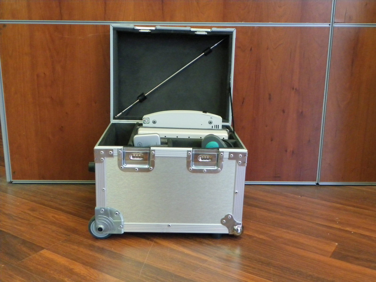 Custom Made Small Aluminium Packer Case on Wheels