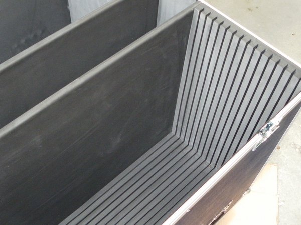 Custom Road Case Packer With Foam Dividers and Hard Dividers