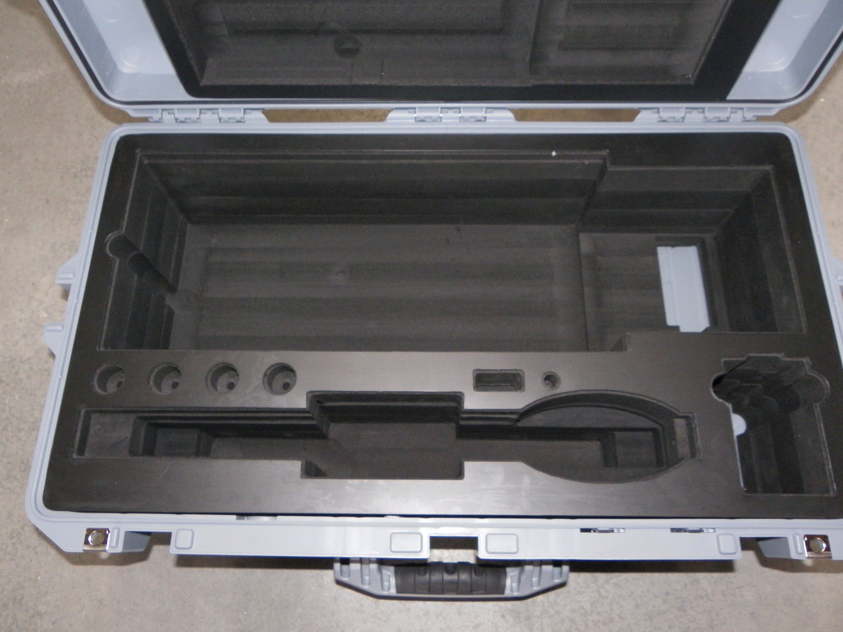 Custom Foam Insert in Base And Lid For Silver Pelican 1605 (view 6 of 6)