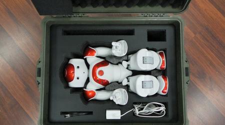 Olive Drab Green Pelican Case With Custom Foam Insert For Medical Robot