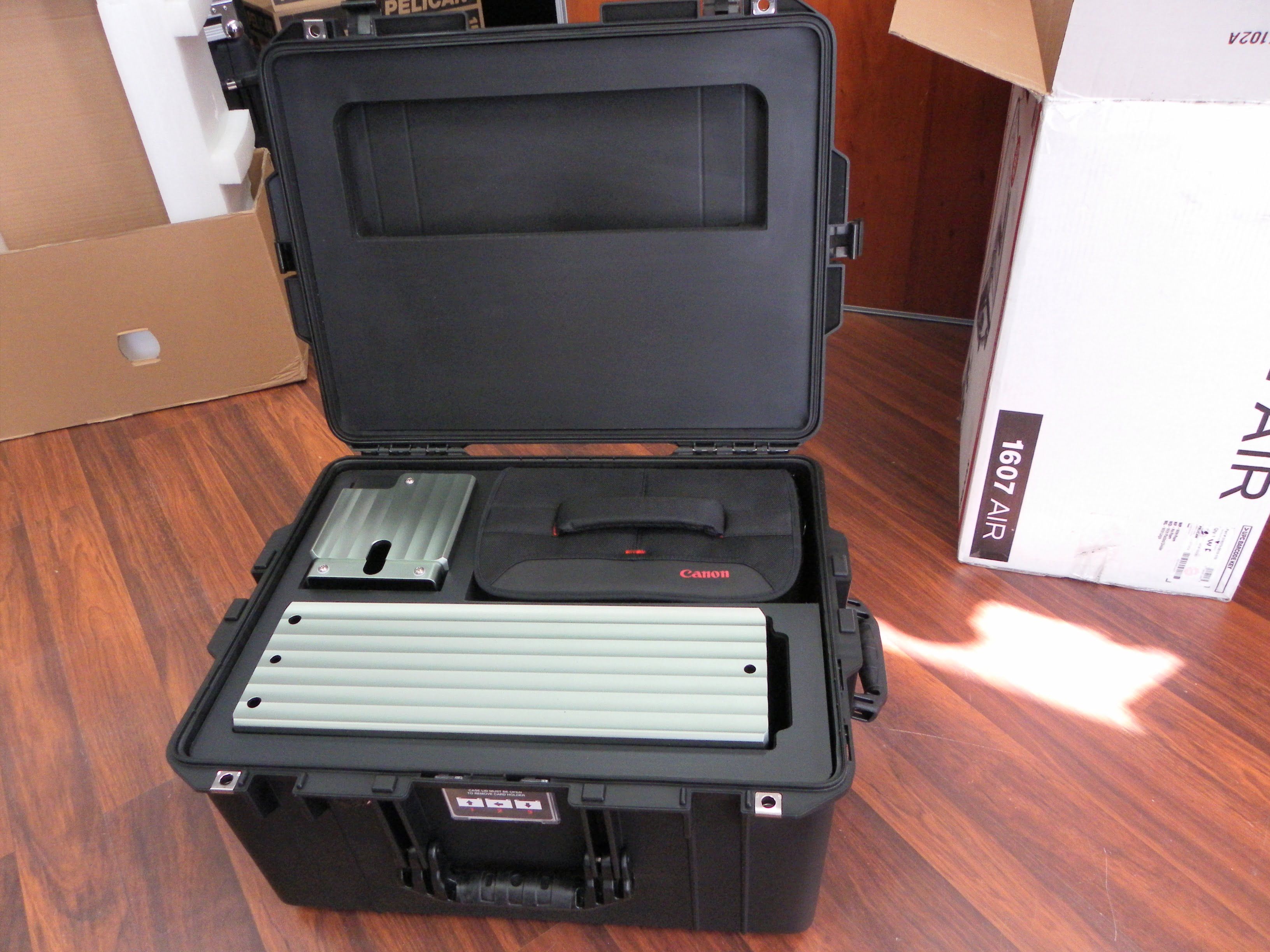 Pelican 1607 Custom Foam Insert With Custom Lid Insert (view 3 of 3)