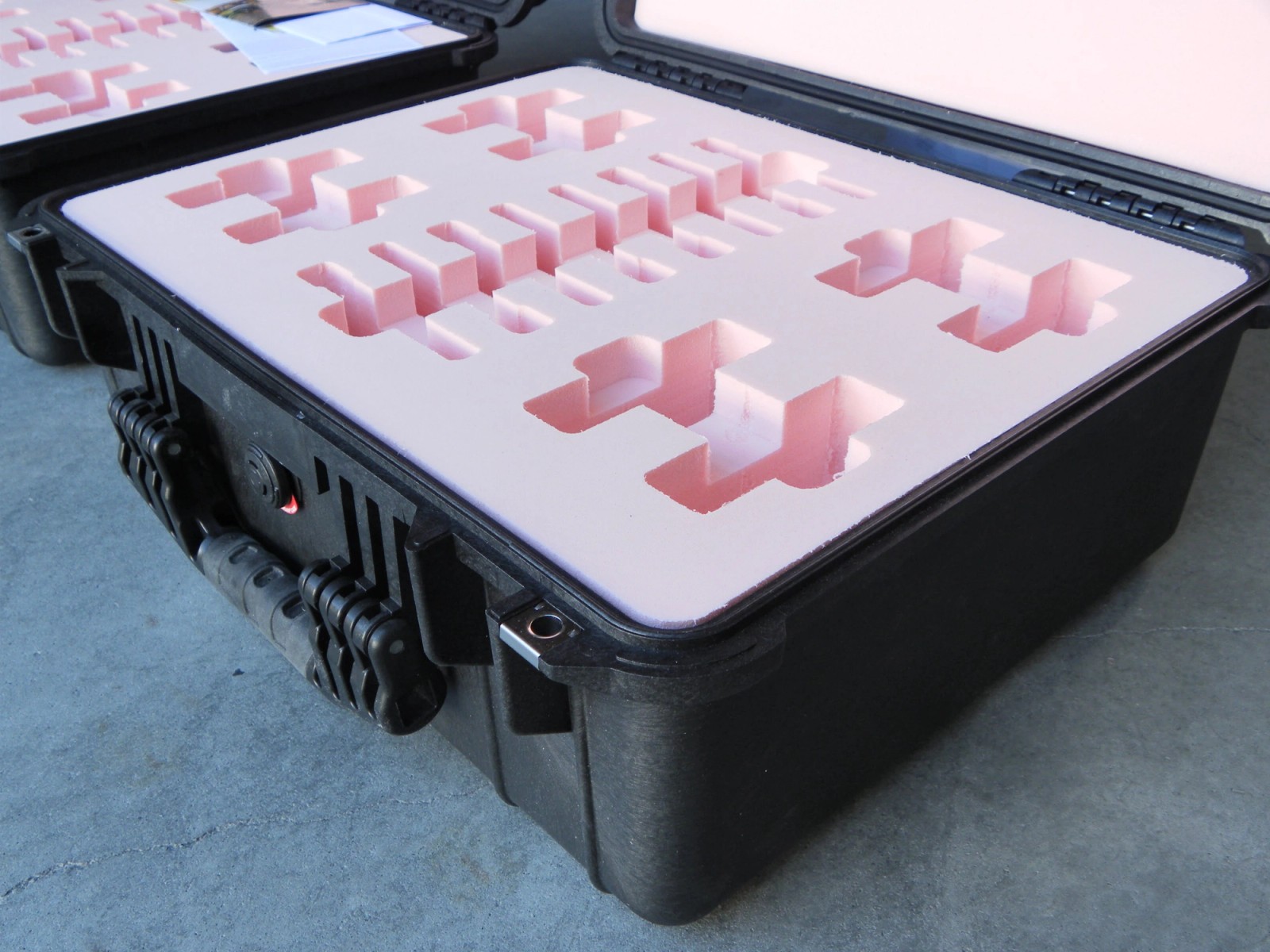 Custom Pelican Case Insert With Anti Static Foam