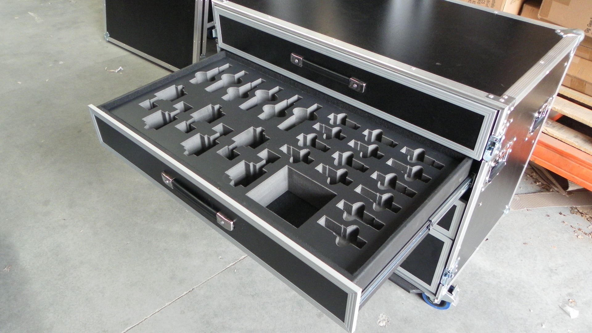 Custom Drawers Road Case With Custom Foam (view 5 of 10)