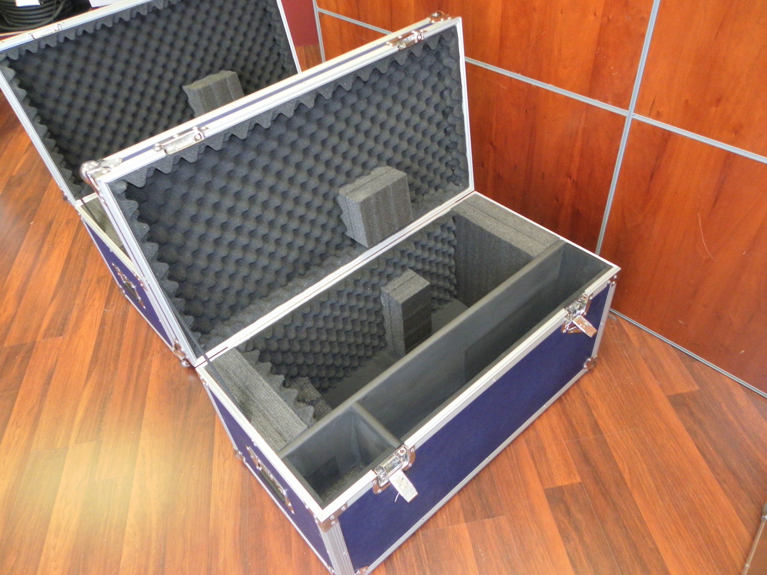 Custom Road Case To Suit Broadcast Camera w Blue Plywood Laminate (view 5 of 6)