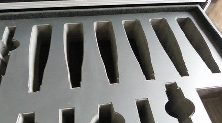 Custom Foam Drawers Inserts For Microphones & Audio Equipment