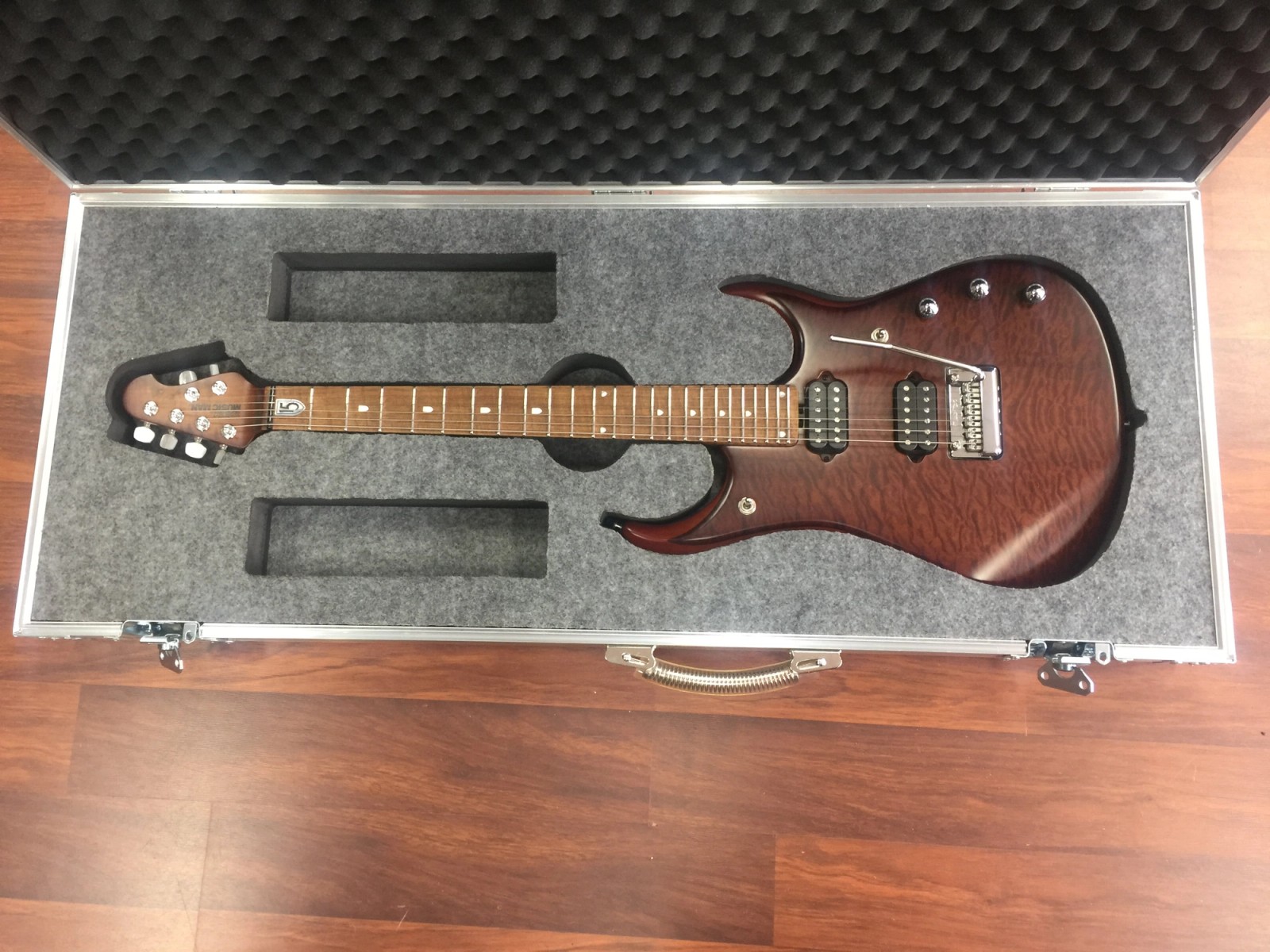 Custom Guitar Case And Foam Insert For Musicman JP15 For