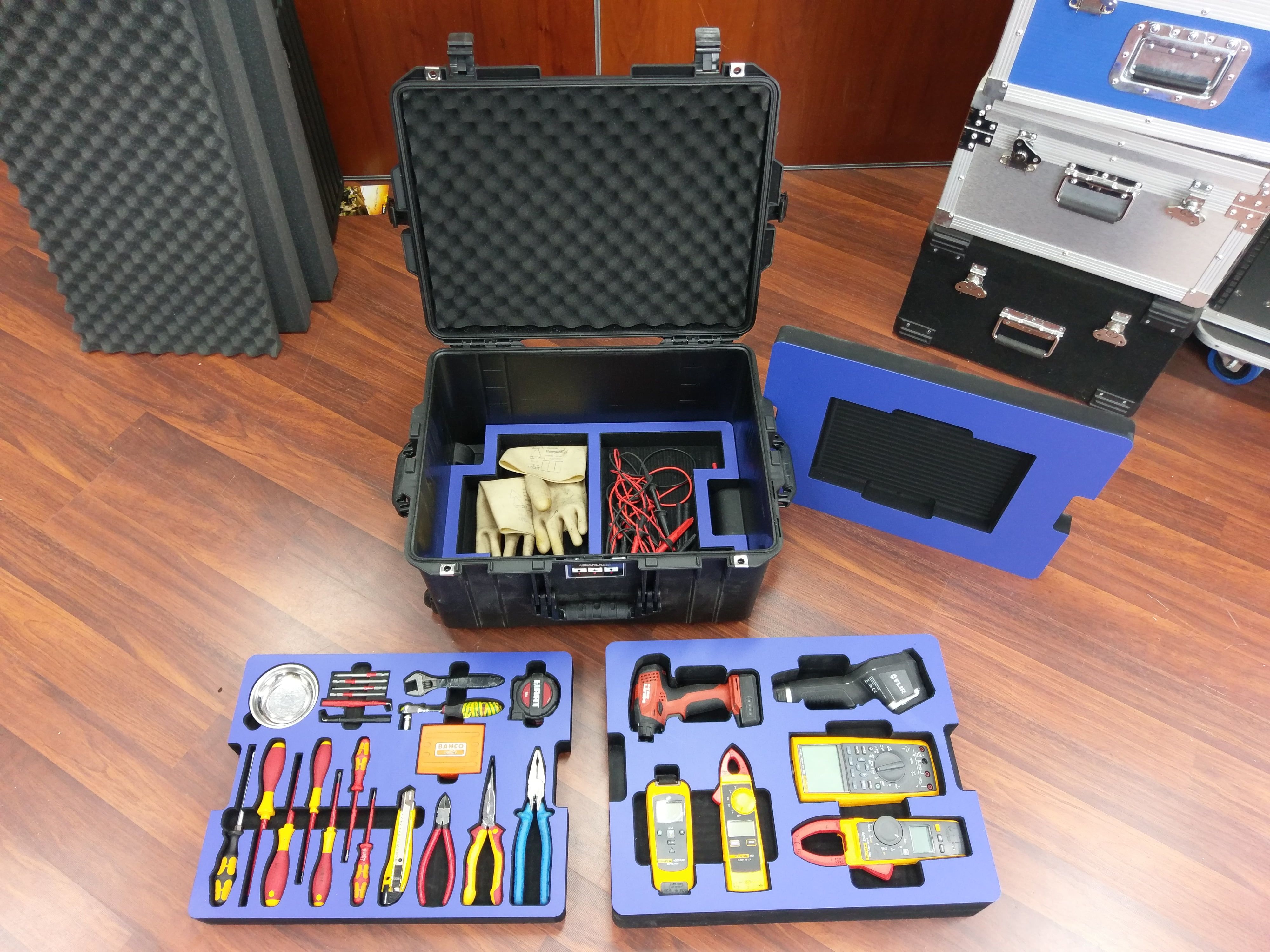 Pelican Case Custom Foam Toolbox Insert With Layered Inserts & Removable Pieces (view 2 of 13)
