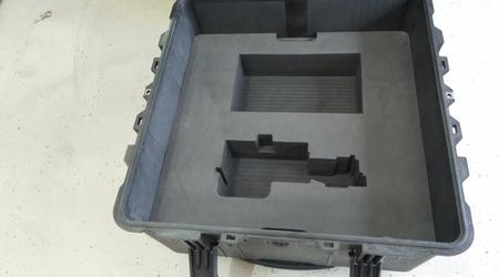 Pelican 1640 Dual Layer Custom Foam Insert For Grass Valley AV Equipment