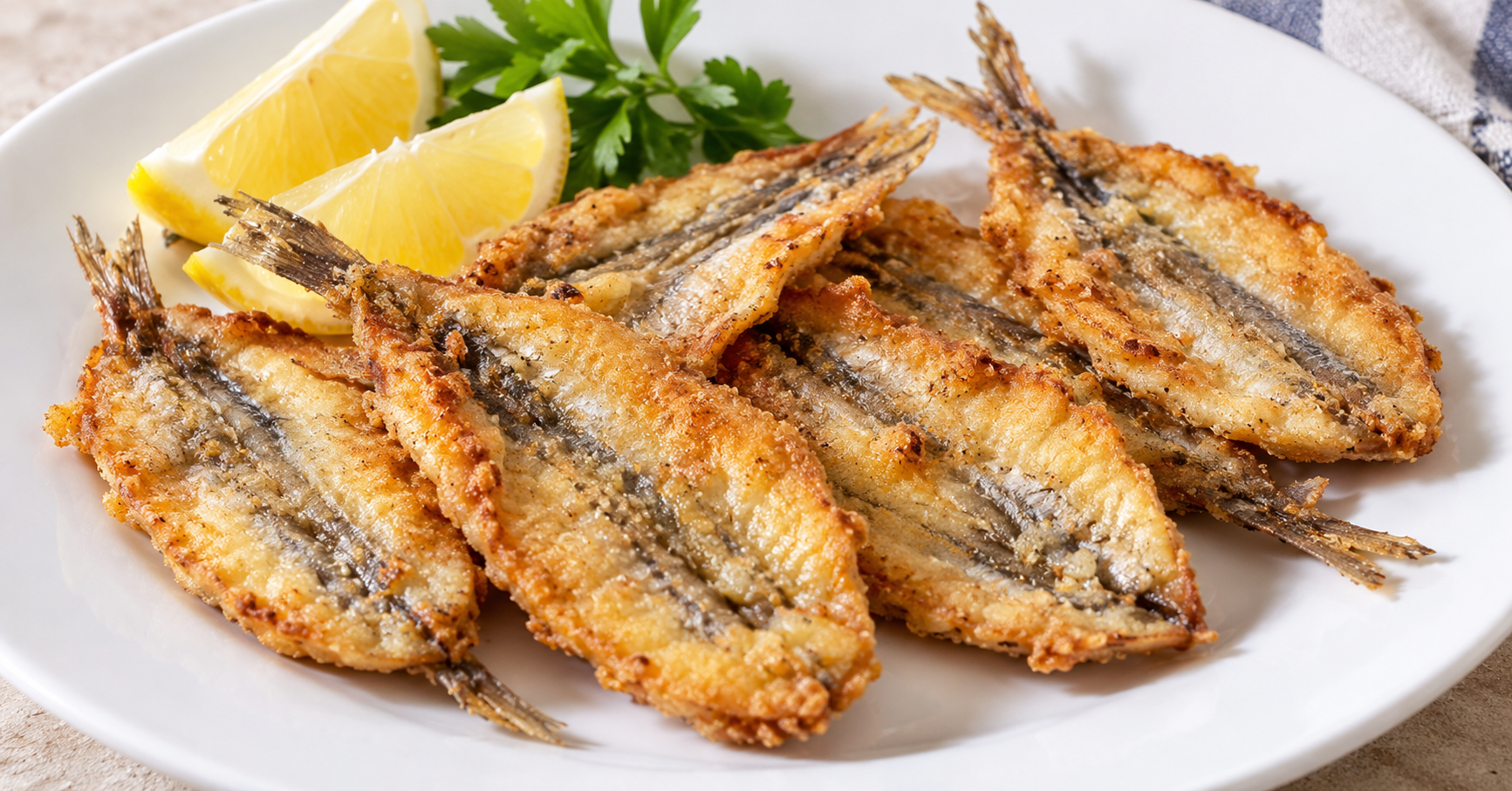 Alici fritte dorate con uovo: ricetta e proprietà 