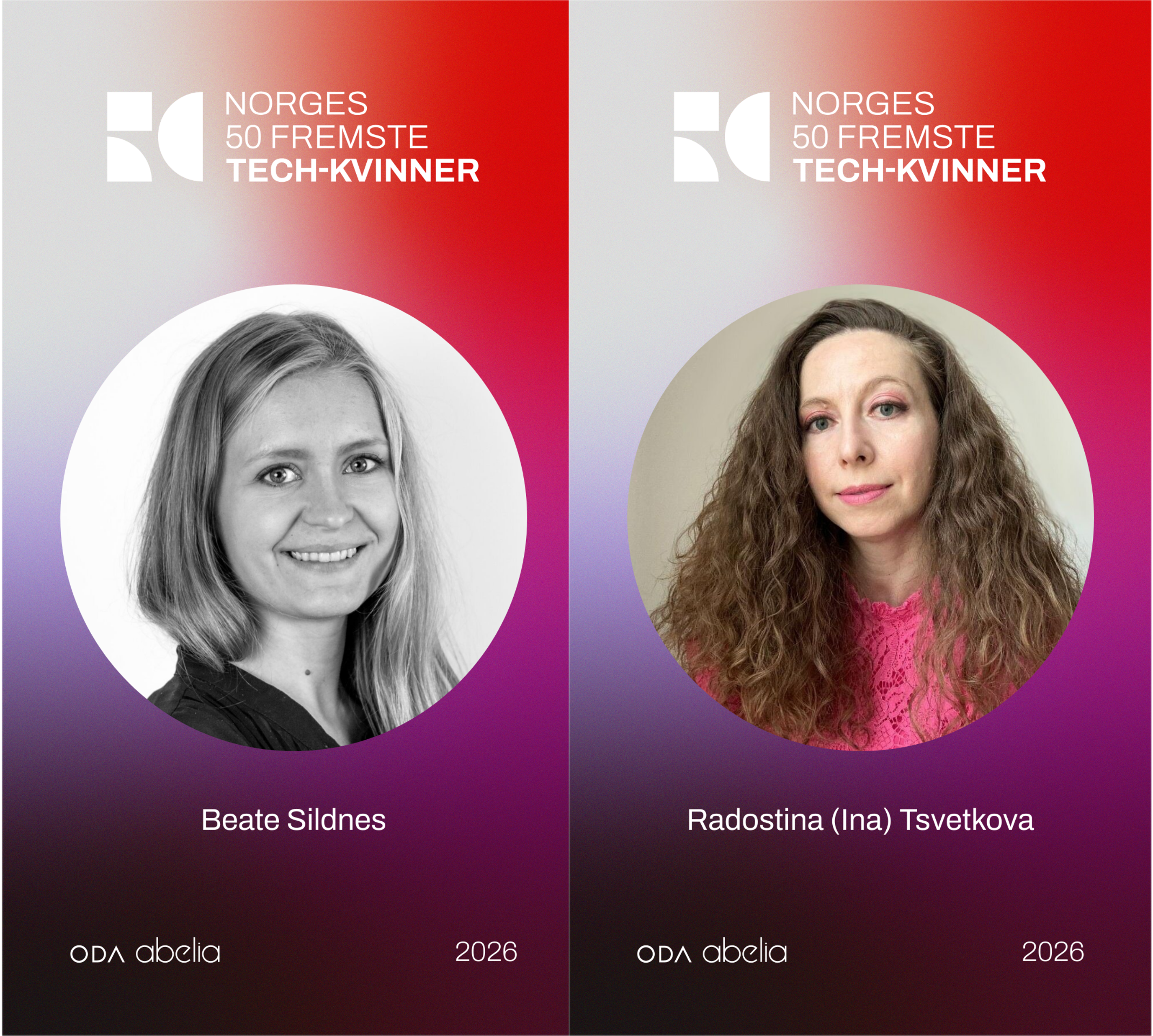 Bilde av Beate og Ina