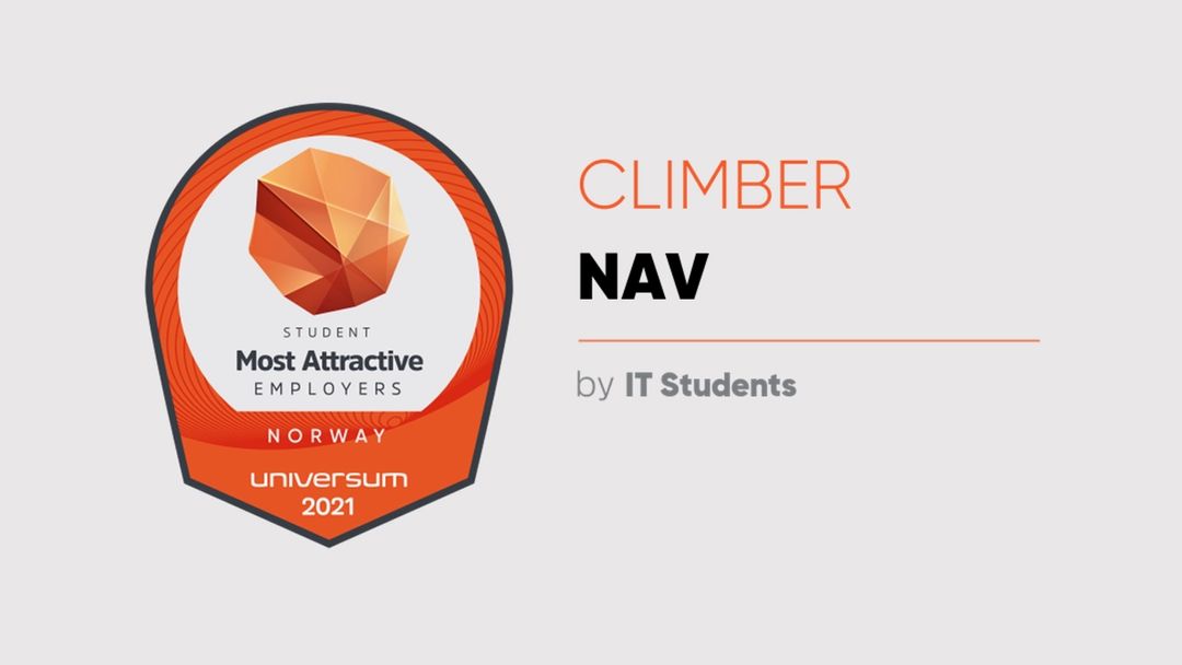 Diplom - Årets klatrer innen IT blant studenter