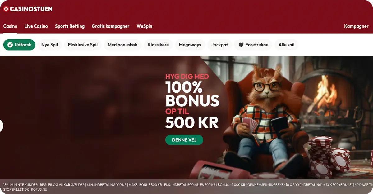Casinostuen - Tilføjet marts 2025