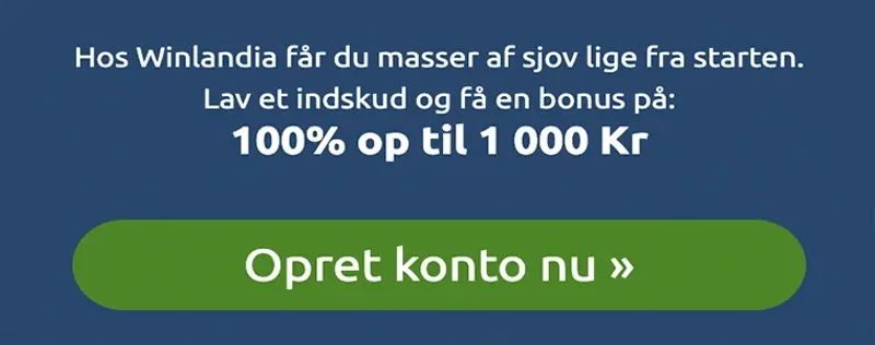 Winlandia - 100% op til 1.000 kr