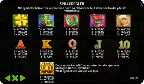 Bonusfunktioner og specialsymboler