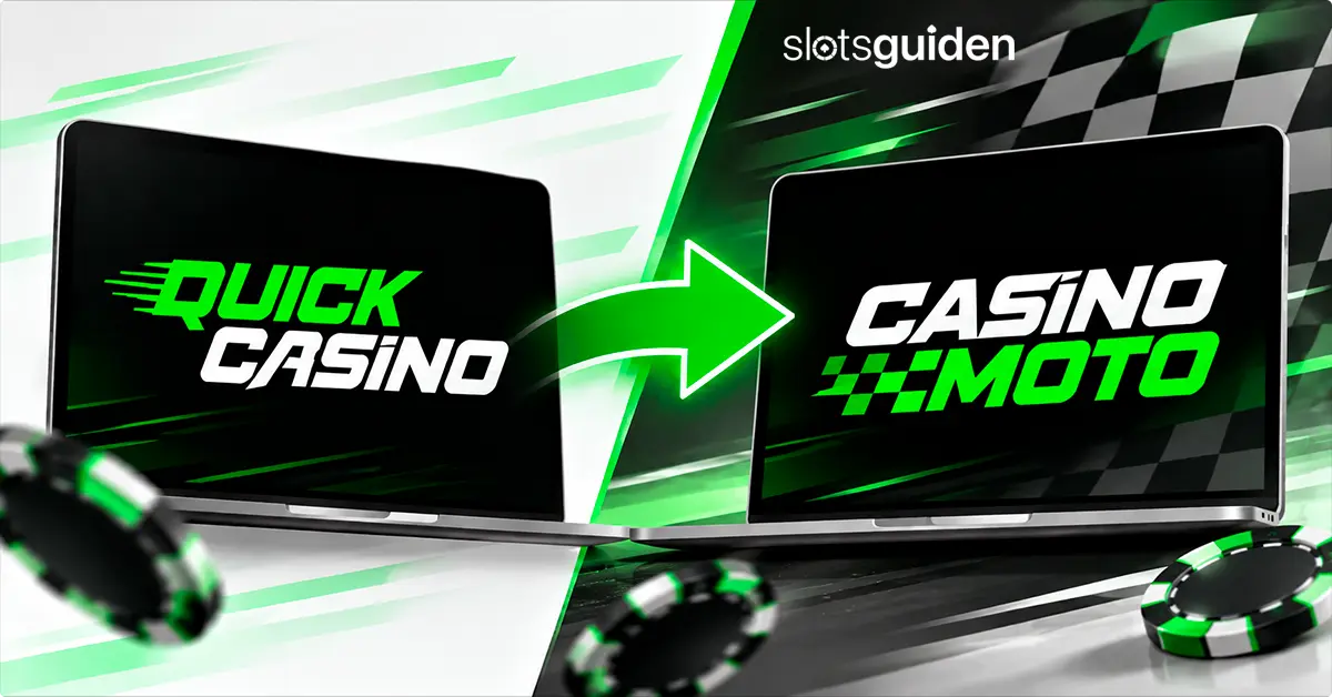 QuickCasino skifter officielt navn til CasinoMoto