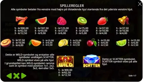 Wilds, bonusrunder og free spins