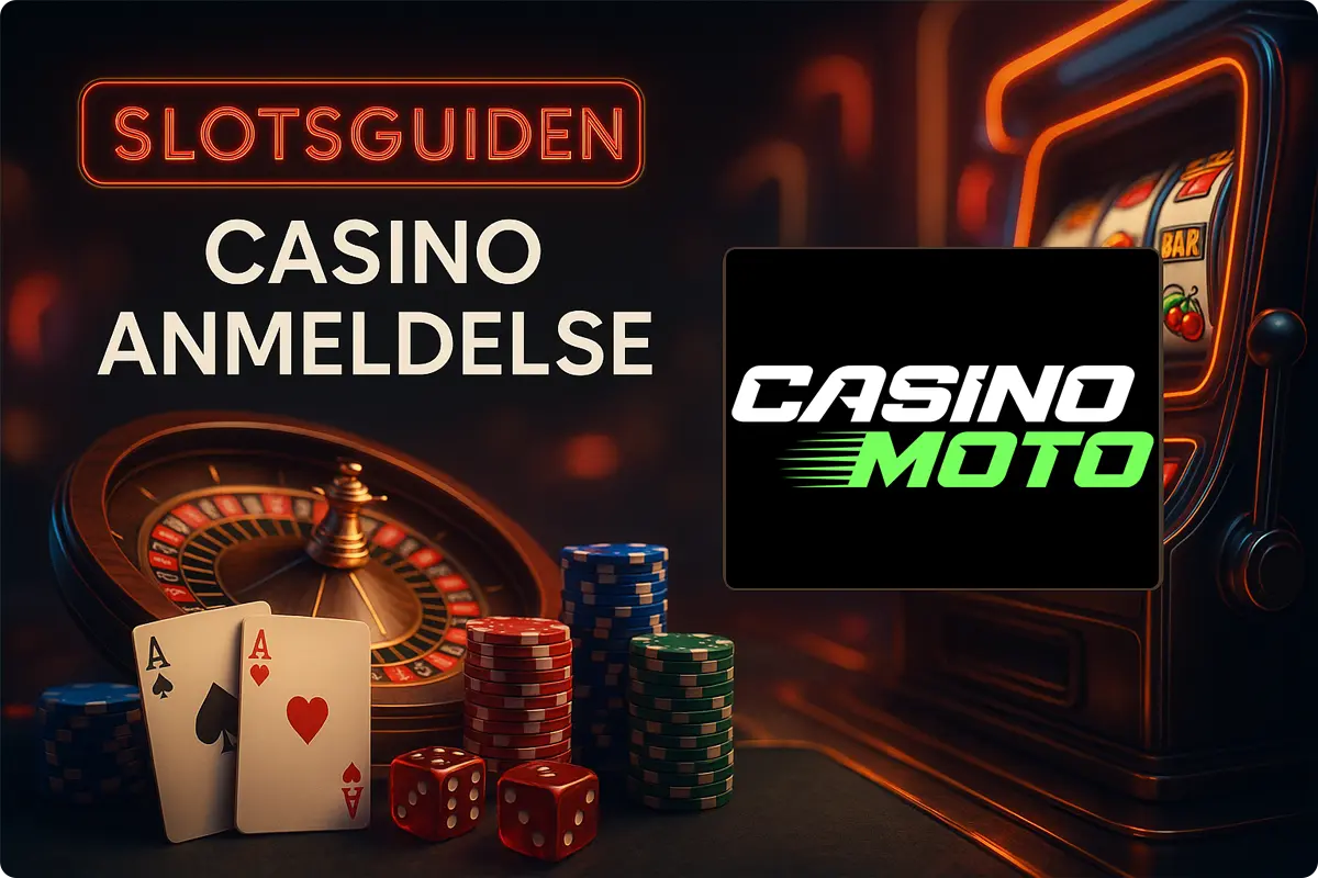 CasinoMoto casino anmeldelse og vurdering af Slotsguiden.dk