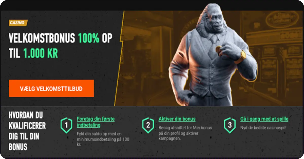 Betinia velkomstbonus