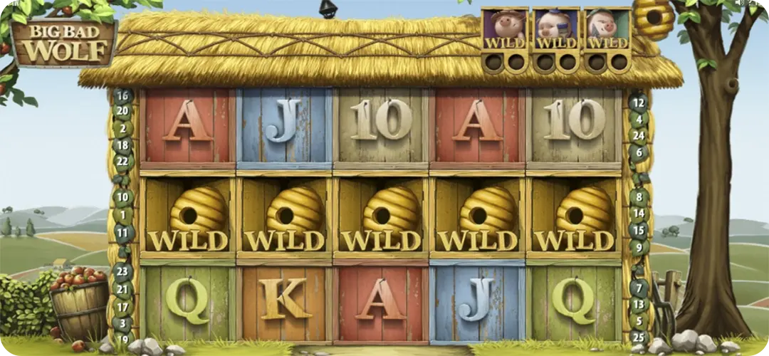 Big Bad Wolf fra Quickspin