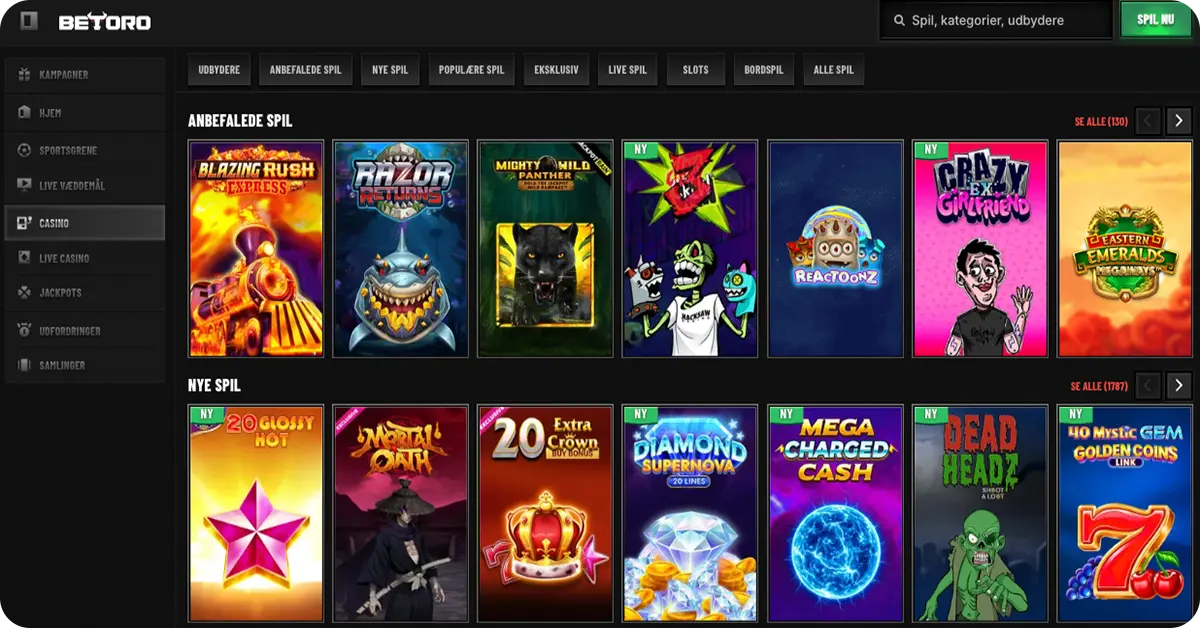 Om Betoro Casino i Danmark