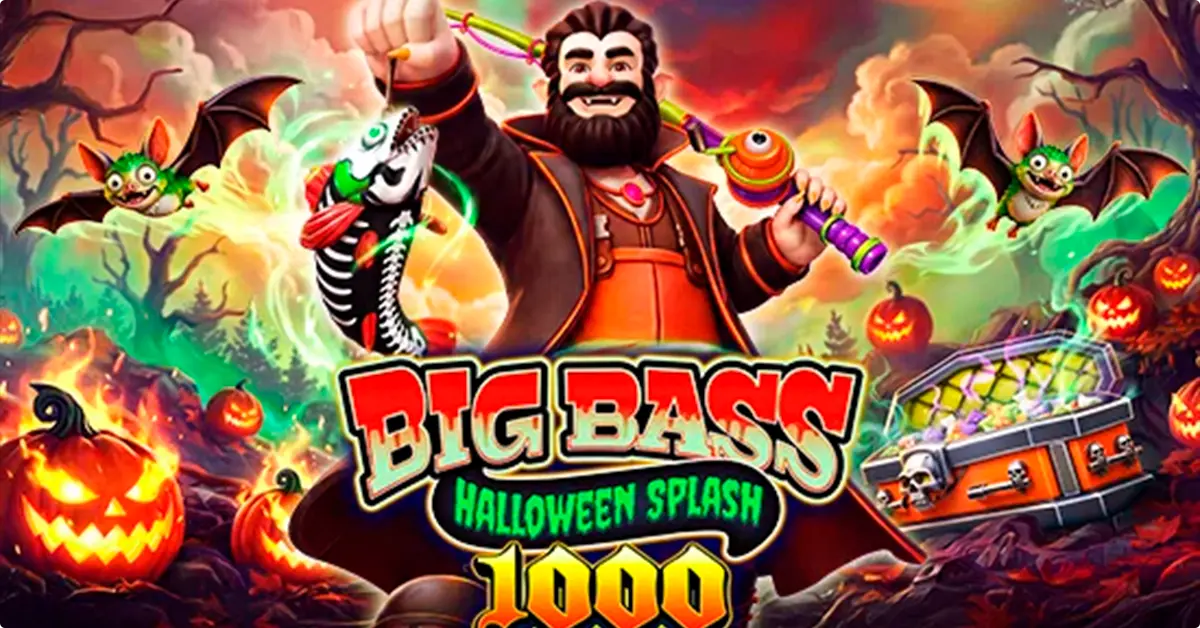 RoyalCasino – Få 10 gratis spins til Big Bass Halloween Splash 1000