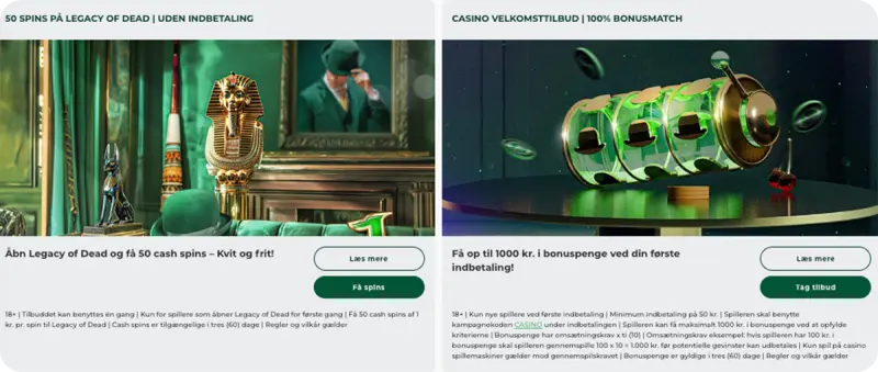 MrGreen Bedste No Sticky Bonus