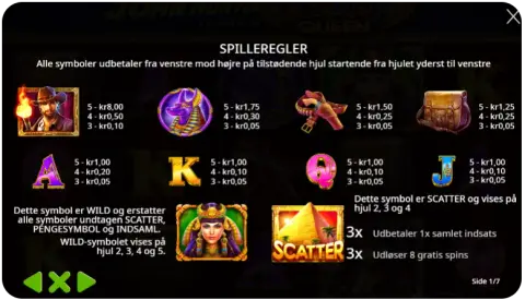 Bonusfunktioner og specialsymboler