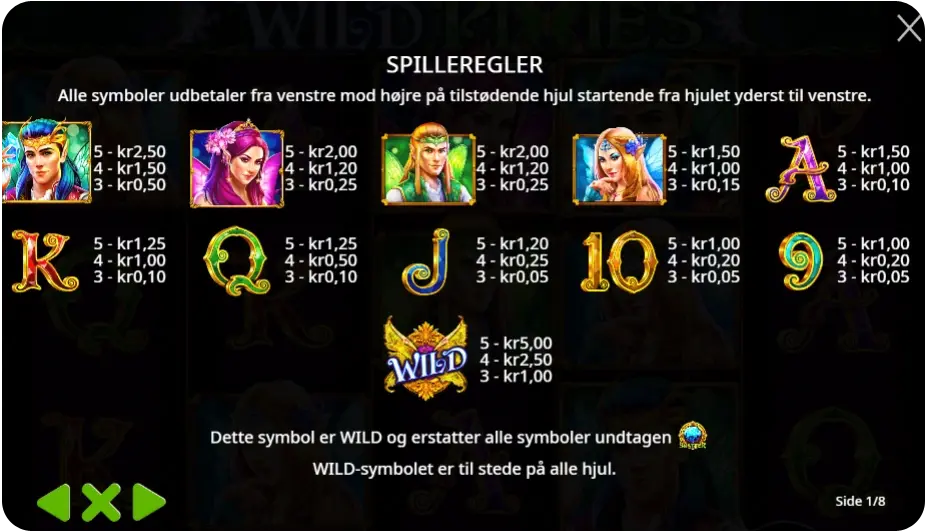 Wilds, bonusfeatures og free spins: Magiske muligheder