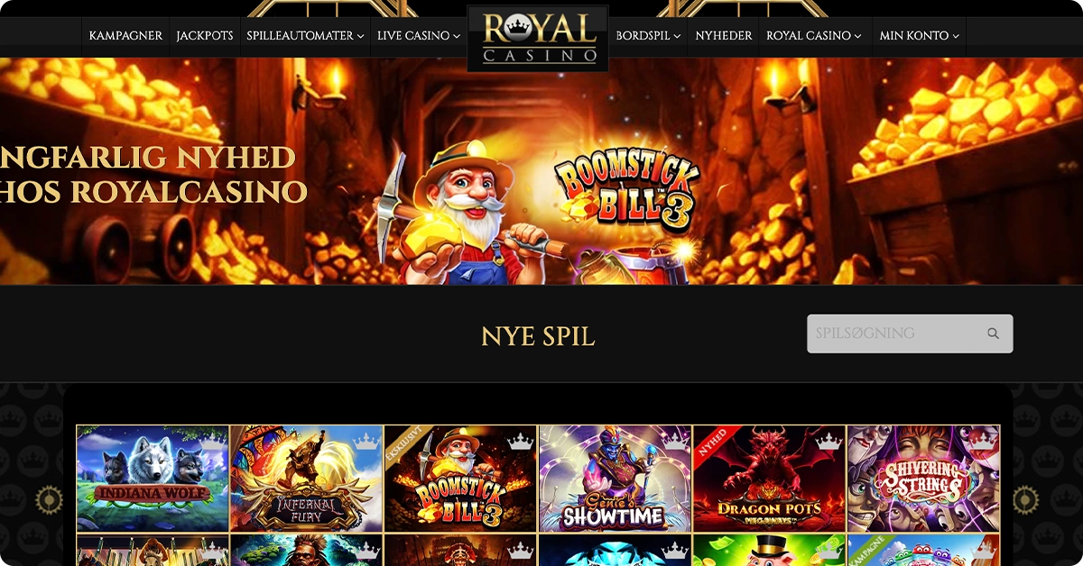 Royal Casino casino tema