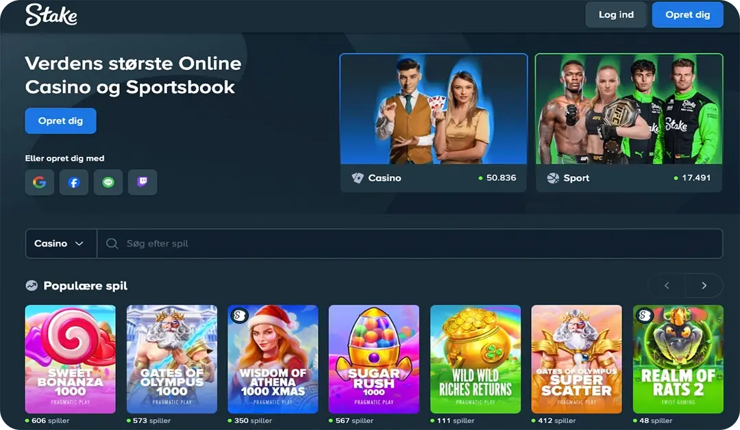 Stake Danmark Casino Platform