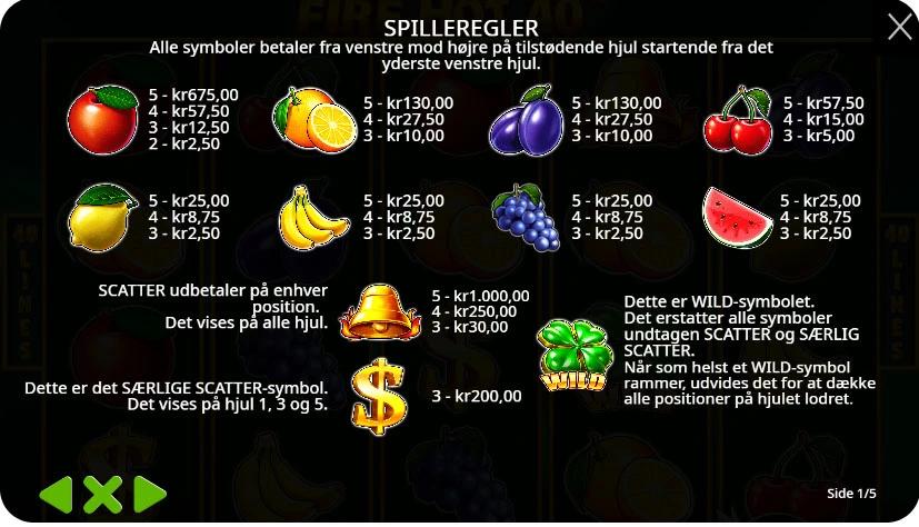 Wild-symboler og specialfunktioner
