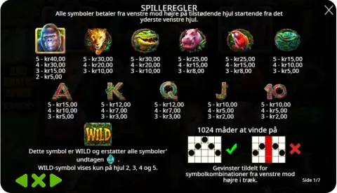 Bonusfunktioner og vilde symboler