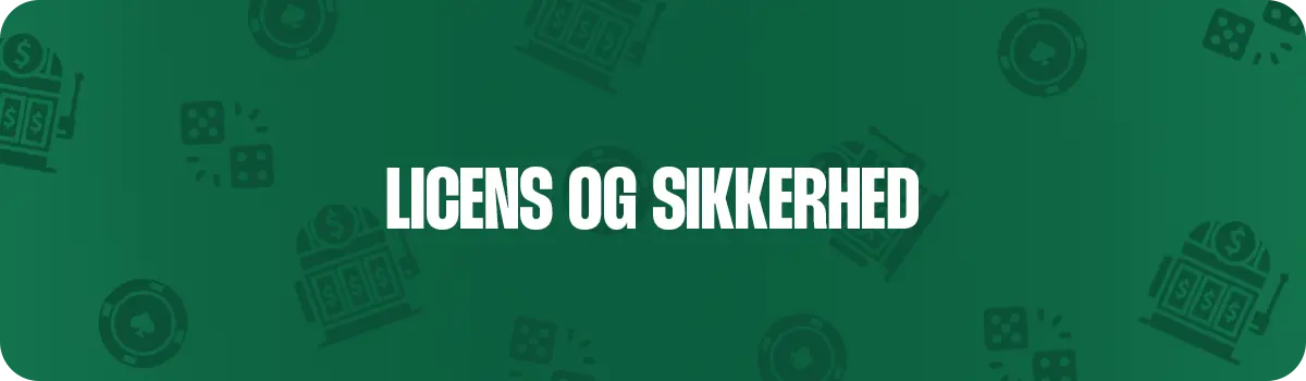 Et casino med dansk licens giver sikker og tager ansvar