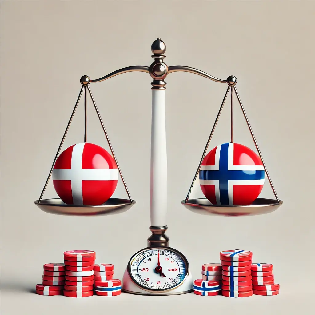 Dansk vs. norsk casino bonus
